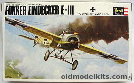 Revell 1/72 Fokker Eindecker E-III, H645 plastic model kit